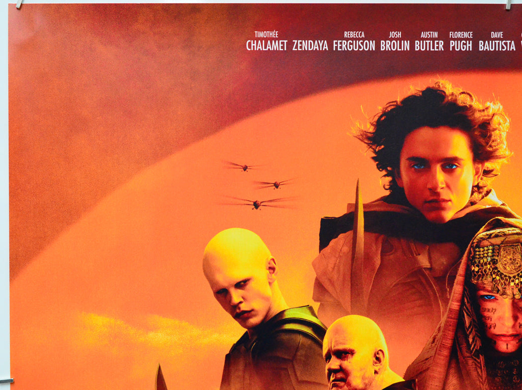 Dune: Part Two (Top Left) Cinema Quad Movie Poster 