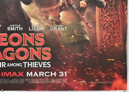 DUNGEONS & DRAGONS: HONOUR AMONG THIEVES (Bottom Right) Cinema Quad Movie Poster 