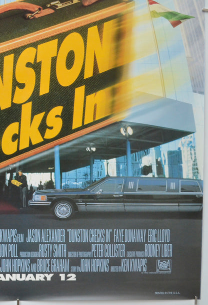 DUNSTON CHECKS IN (Bottom Right) Cinema One Sheet Movie Poster 