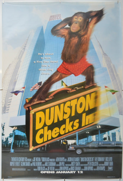 Dunston Checks In - Original One Sheet Poster - Film Poster - Movie Poster