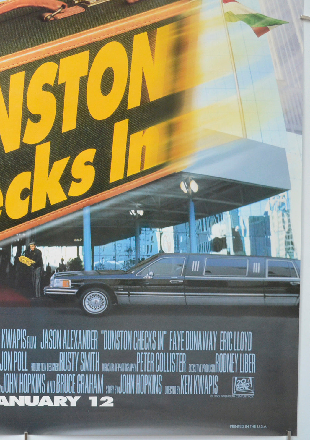 DUNSTON CHECKS IN (Bottom Right) Cinema One Sheet Movie Poster 