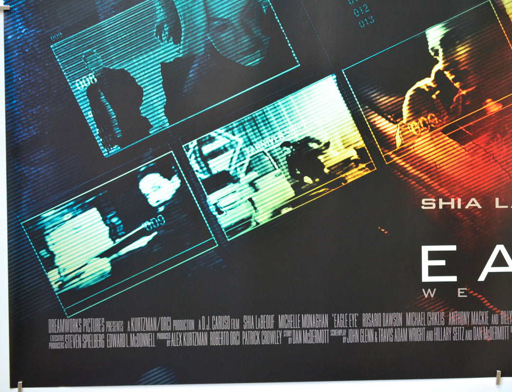 Eagle Eye (Bottom Left) Cinema Quad Movie Poster 