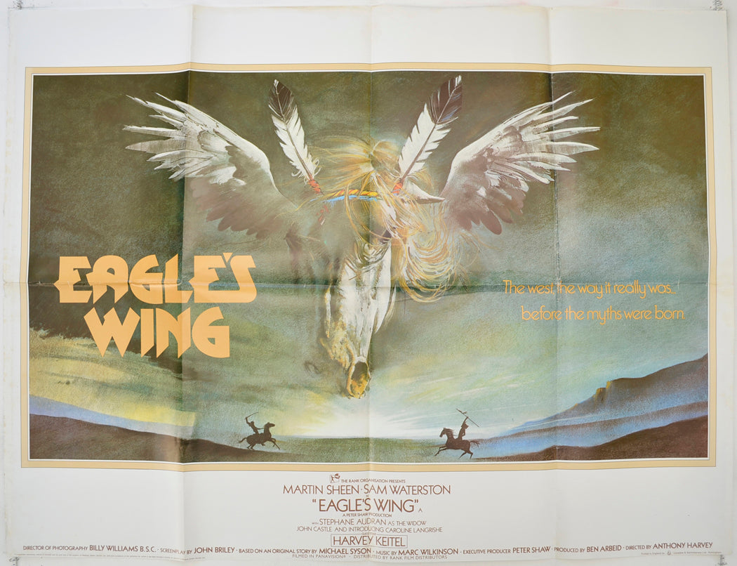 Eagle's Wing   Original Quad Poster - Film Poster - Movie Poster 