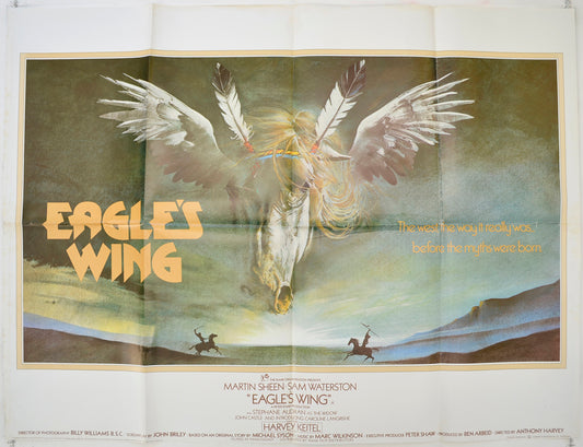 Eagle's Wing   Original Quad Poster - Film Poster - Movie Poster 