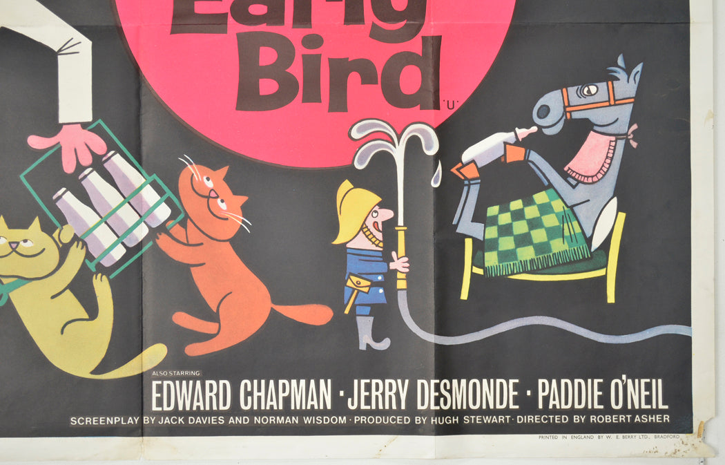 THE EARLY BIRD (Bottom Right) Cinema Quad Movie Poster 