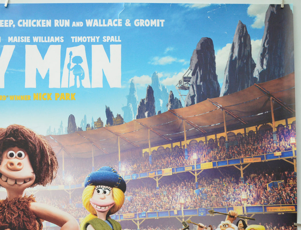 EARLY MAN (Top Right) Cinema Quad Movie Poster 