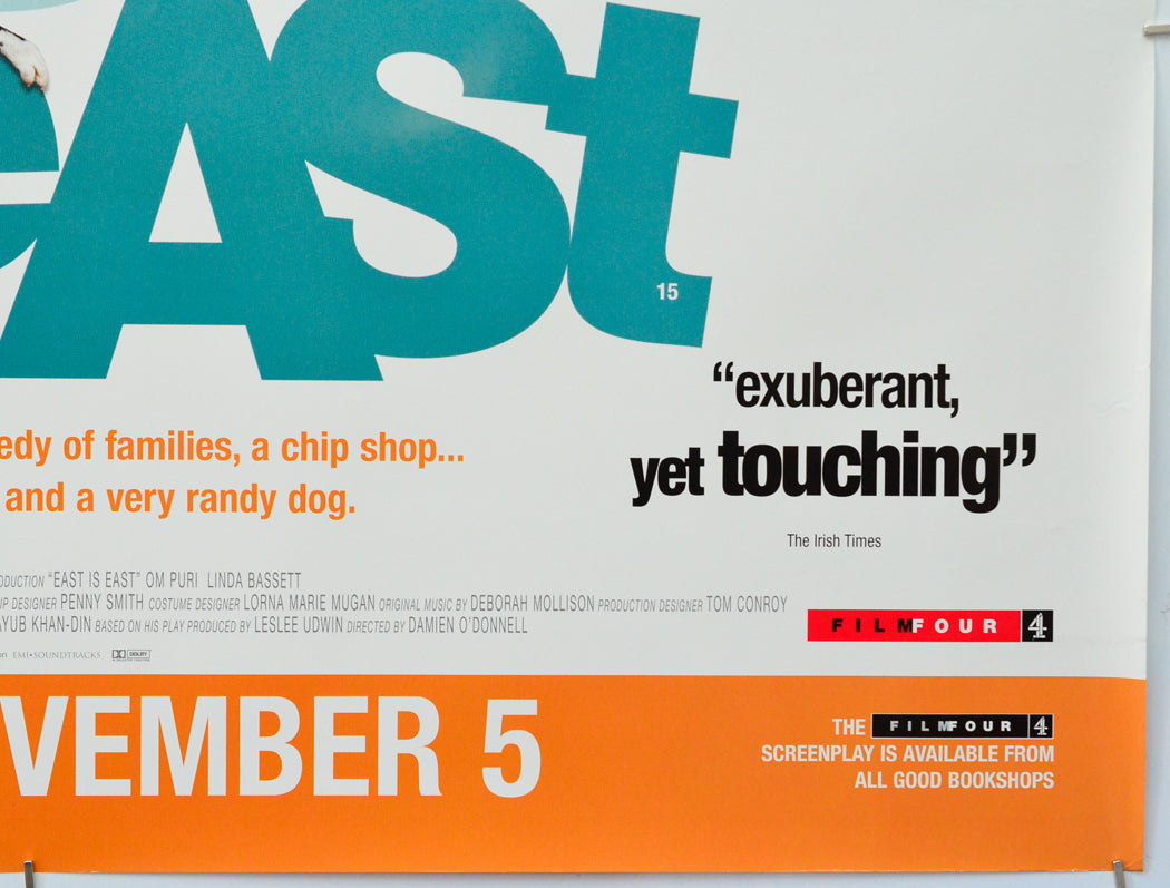 East Is East (Bottom Right) Cinema Quad Movie Poster 