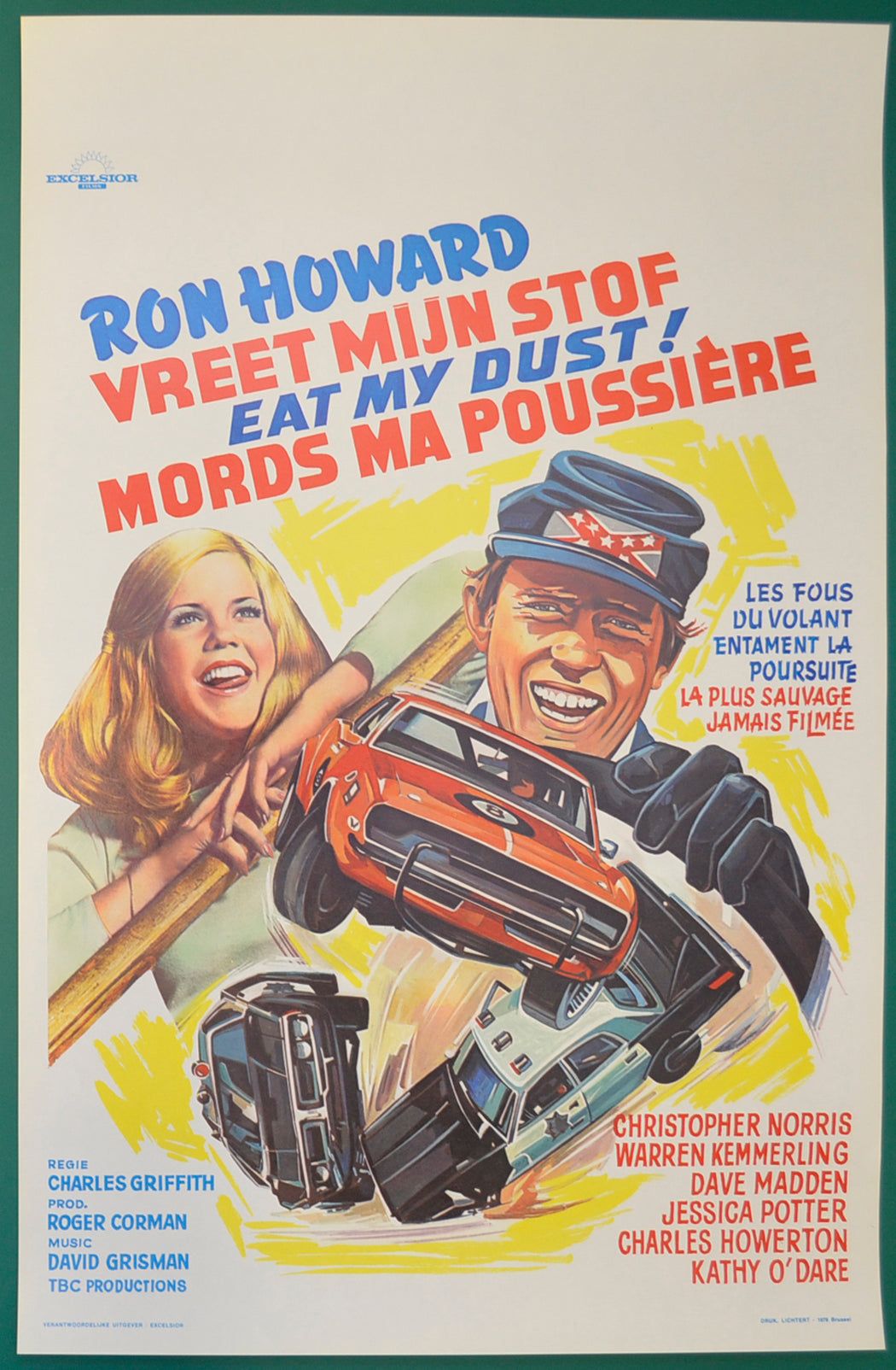 Eat My Dust   Original Belgian Poster - Film Poster - Movie Poster  