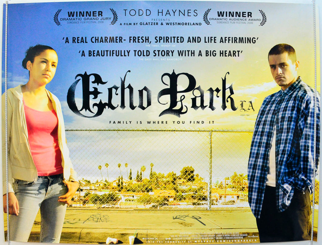 Echo Park L.A.  (a.k.a. Quinceaner)   Original British Quad Poster - Film Poster - Movie Poster 