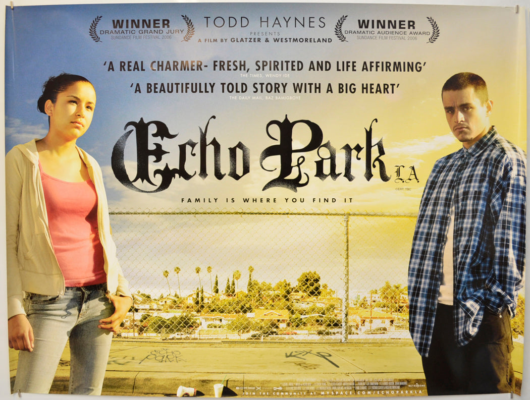 Echo Park L.A.  (a.k.a. Quinceaner) Original Quad Poster - Film Poster - Movie Poster  