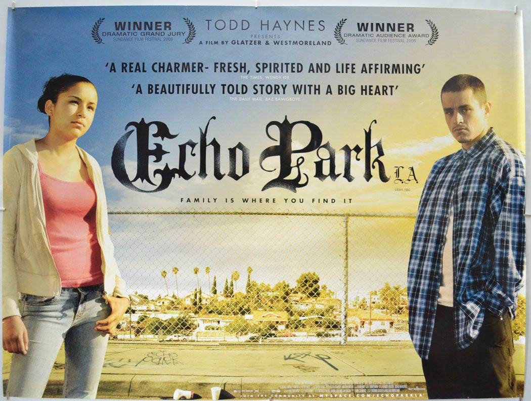 Echo Park L.A. (a.k.a. Quinceaner) Original Quad Poster - Film Poster - Movie Poster