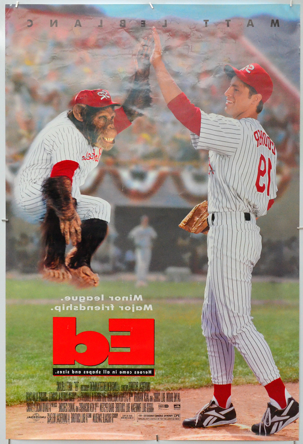 Ed (Back) Cinema One Sheet Movie Poster 