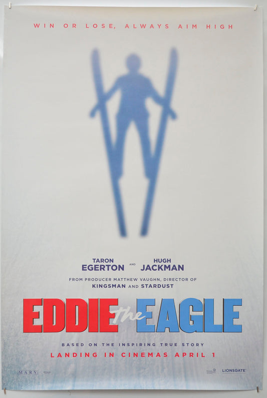 Eddie The Eagle (Teaser / Advance Version) Original One Sheet Poster - Film Poster - Movie Poster