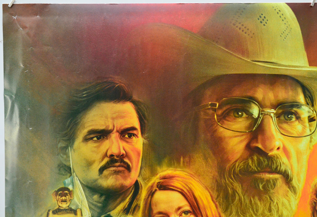 Eddington (Top Left) Cinema Quad Movie Poster 