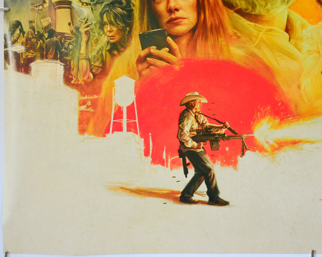 Eddington (Bottom Left) Cinema Quad Movie Poster 