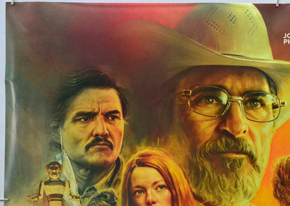 Eddington (Top Left) Cinema Quad Movie Poster 