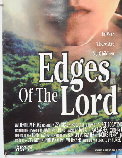 EDGES OF THE LORD (Bottom Left) Cinema One Sheet Movie Poster 