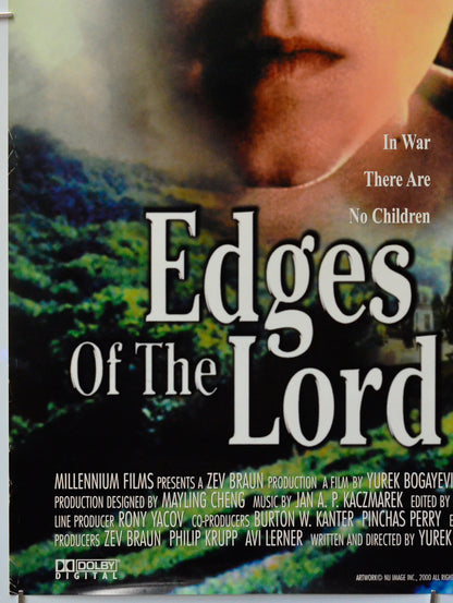 Edges of the Lord (Bottom Right) Cinema One Sheet Movie Poster 