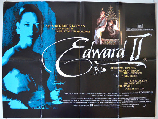 Edward II Original British Quad Poster - Movie Poster