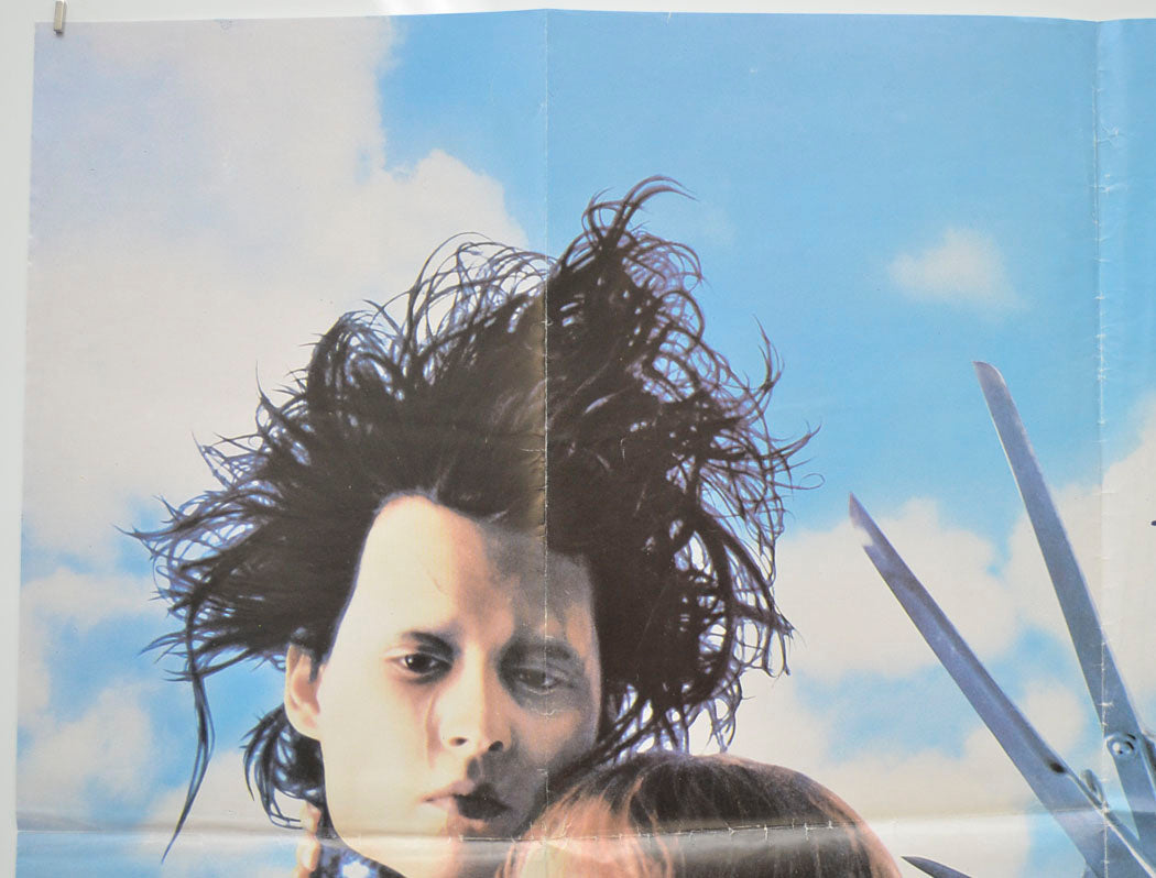 EDWARD SCISSORHANDS (Top Left) Cinema Quad Movie Poster 