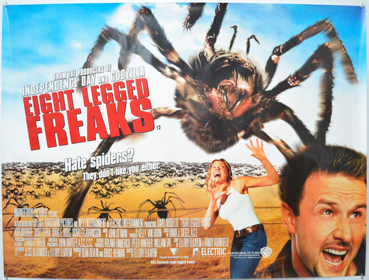 Eight Legged Freaks Original Quad Poster - Film Poster - Movie Poster