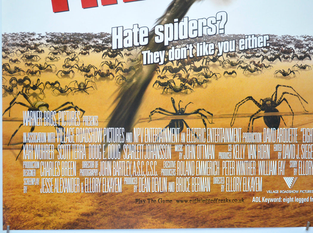 EIGHT LEGGED FREAKS (Bottom Left) Cinema Quad Movie Poster 