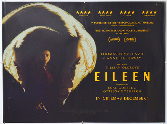 Eileen - Original Quad Poster - Film Poster - Movie Poster