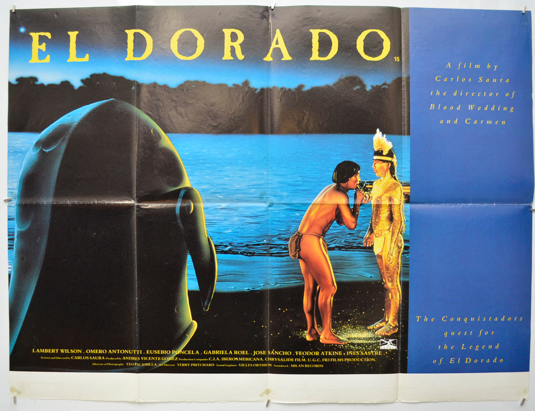 El Dorado Original Quad Poster - Film Poster - Movie Poster