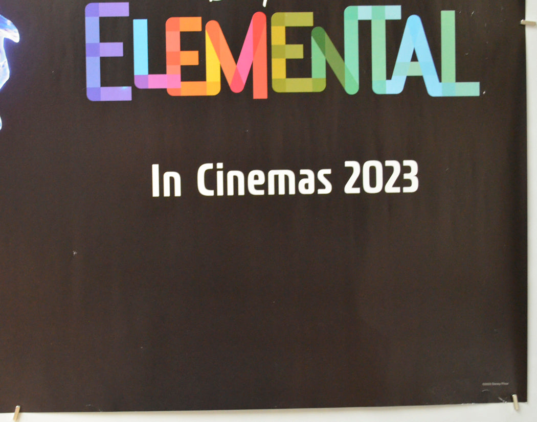 ELEMENTAL (Bottom Right) Cinema Quad Movie Poster 