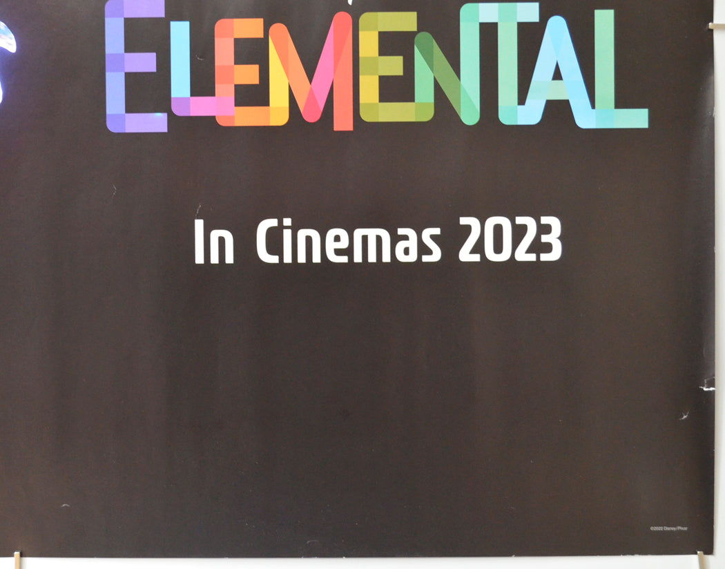 ELEMENTAL (Bottom Right) Cinema Quad Movie Poster 