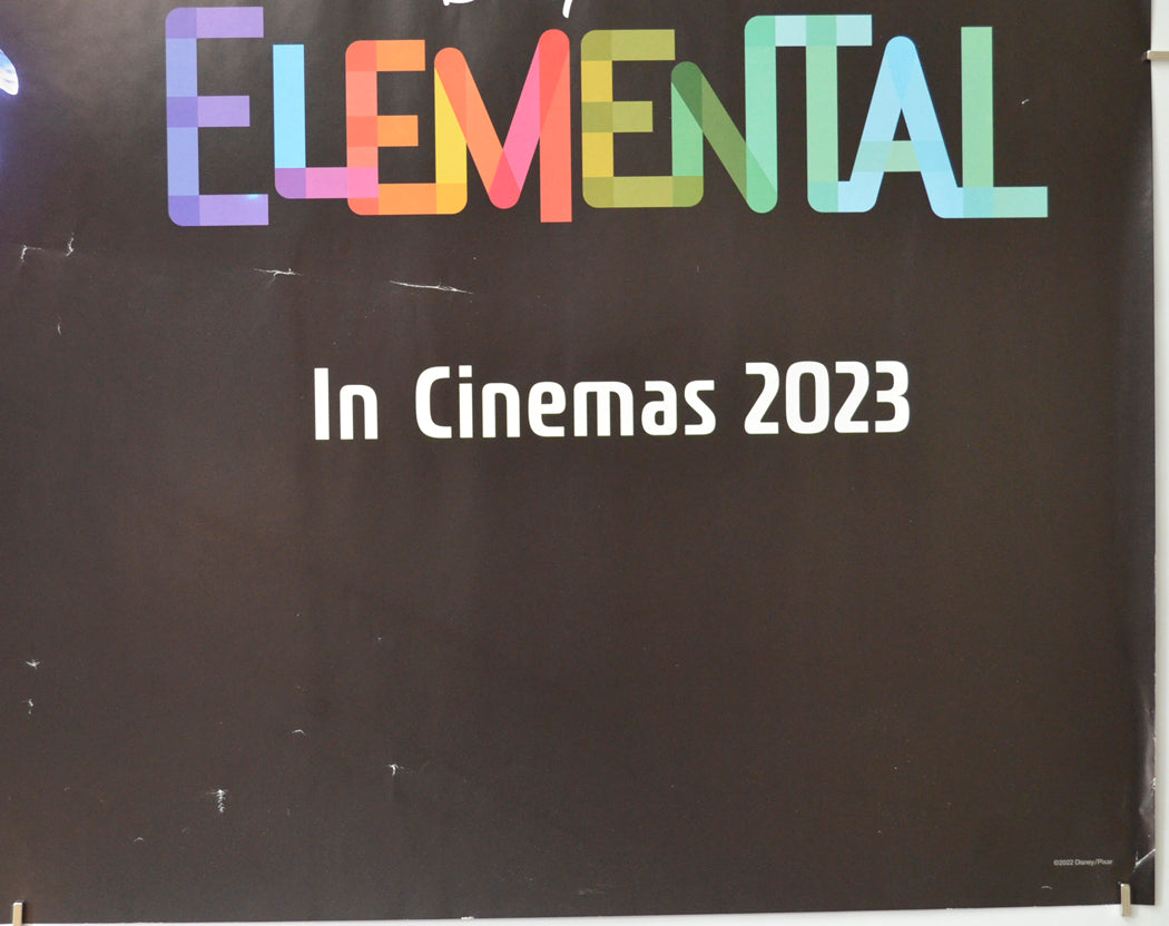 ELEMENTAL (Bottom Right) Cinema Quad Movie Poster 