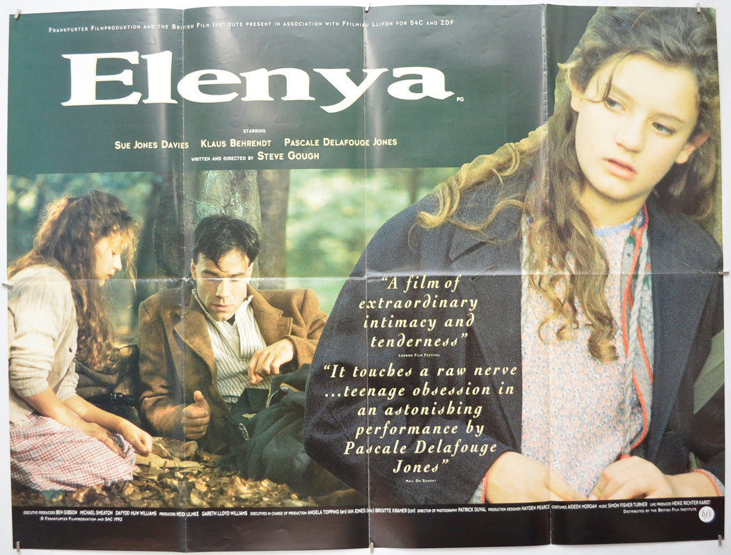 Elenya Original Quad Poster - Film Poster - Movie Poster