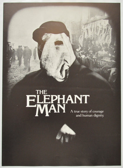 The Elephant Man Original Cinema Exhibitors Press Synopsis / Credits Booklet (UK)