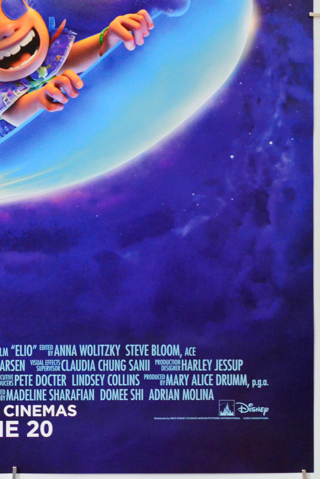 Elio (Bottom Right) Cinema One Sheet Movie Poster 