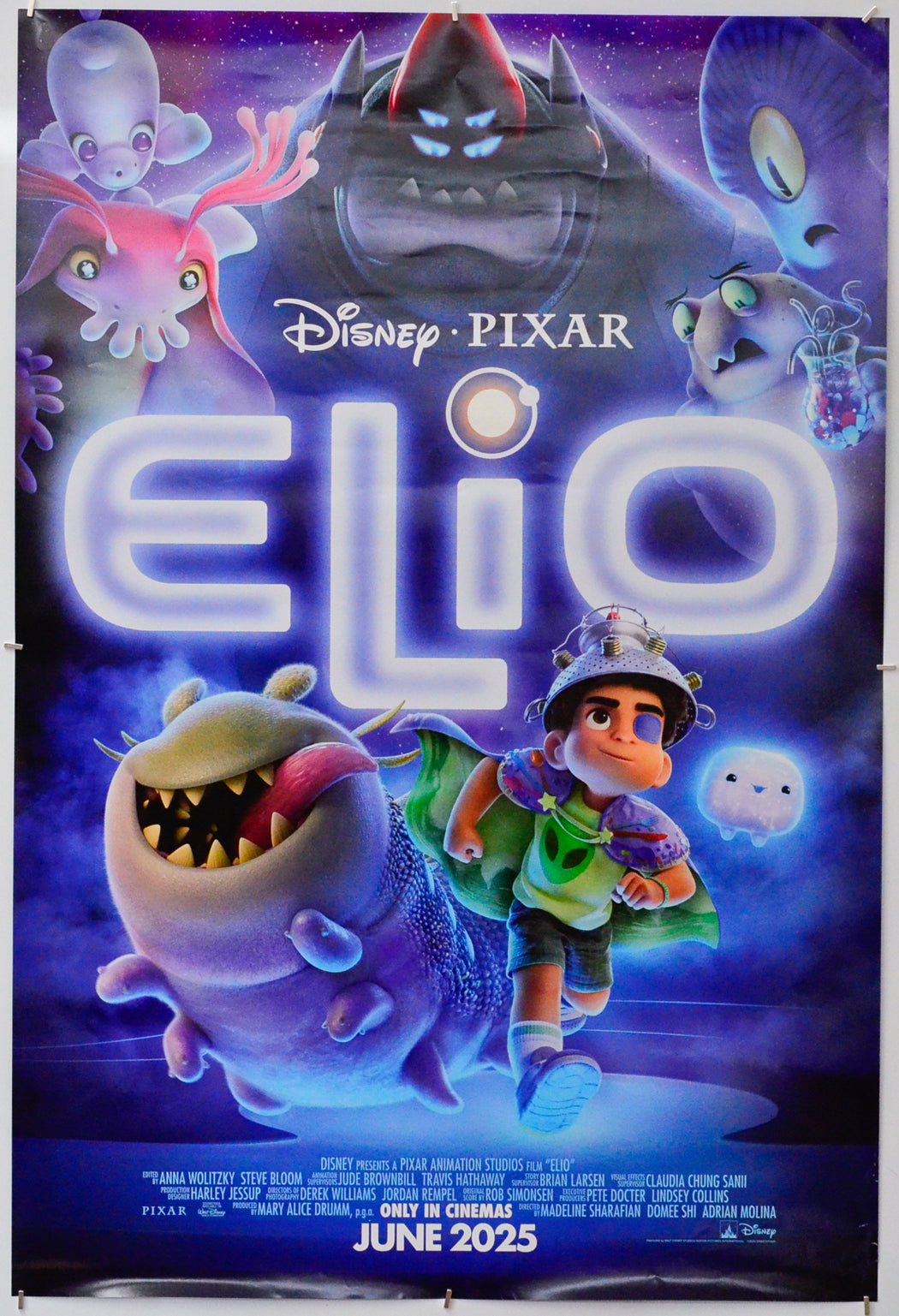 Elio - Original One Sheet Poster - Film Poster - Movie Poster 