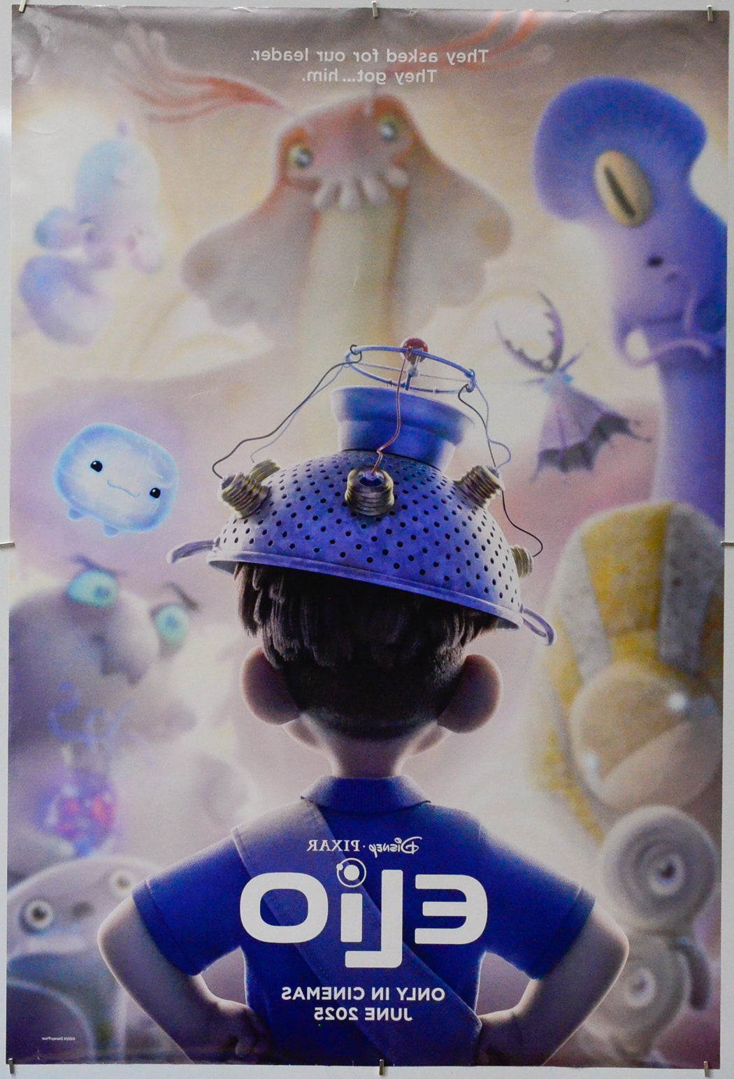 Elio (Back) Cinema One Sheet Movie Poster 