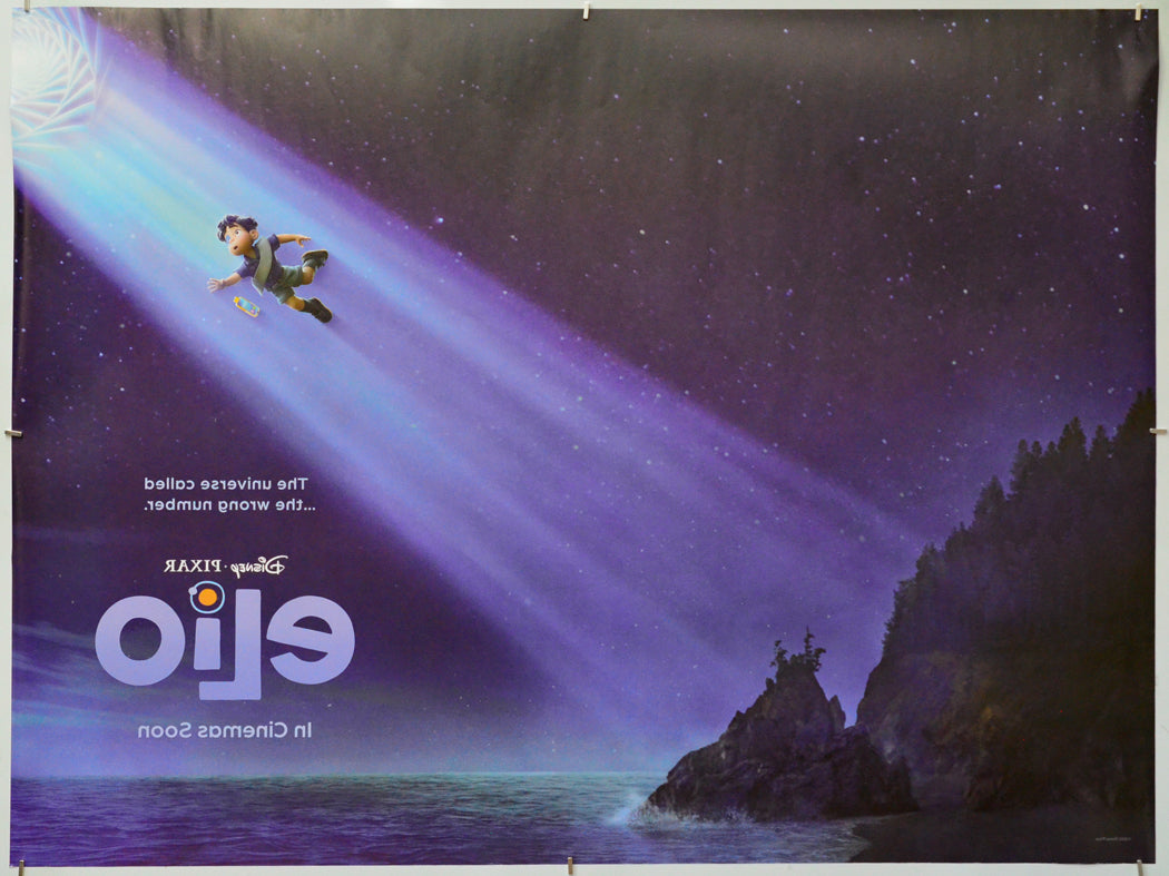 Elio (Back) Cinema Quad Movie Poster 