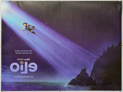 Elio (Back) Cinema Quad Movie Poster 