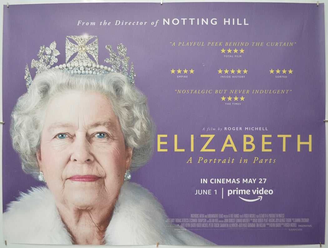 Elizabeth: A Portrait In Parts Original Quad Poster - Film Poster - Movie Poster