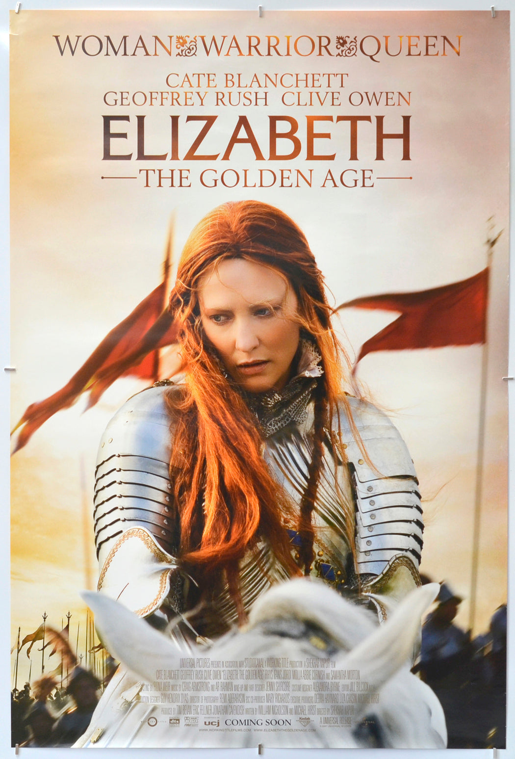 Elizabeth - The Golden Age - Original One Sheet Poster - Film Poster - Movie Poster 