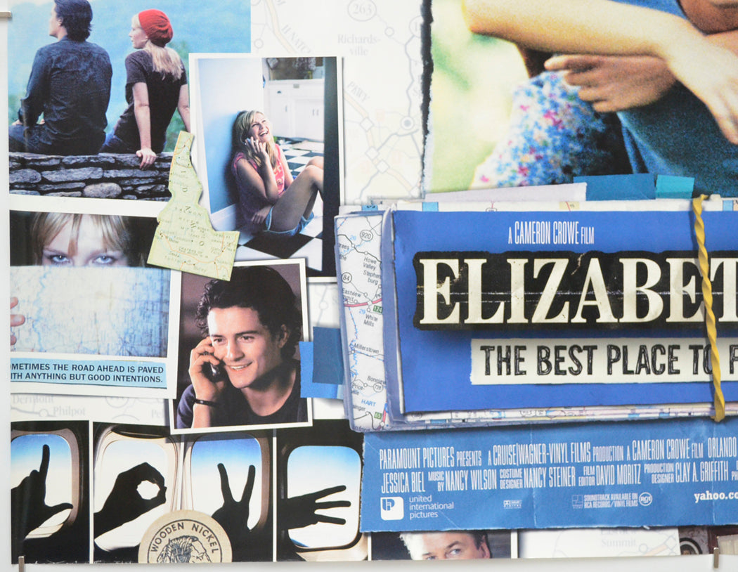 ELIZABETHTOWN (Bottom Left) Cinema Quad Movie Poster 