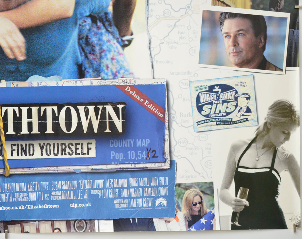 ELIZABETHTOWN (Bottom Right) Cinema Quad Movie Poster 