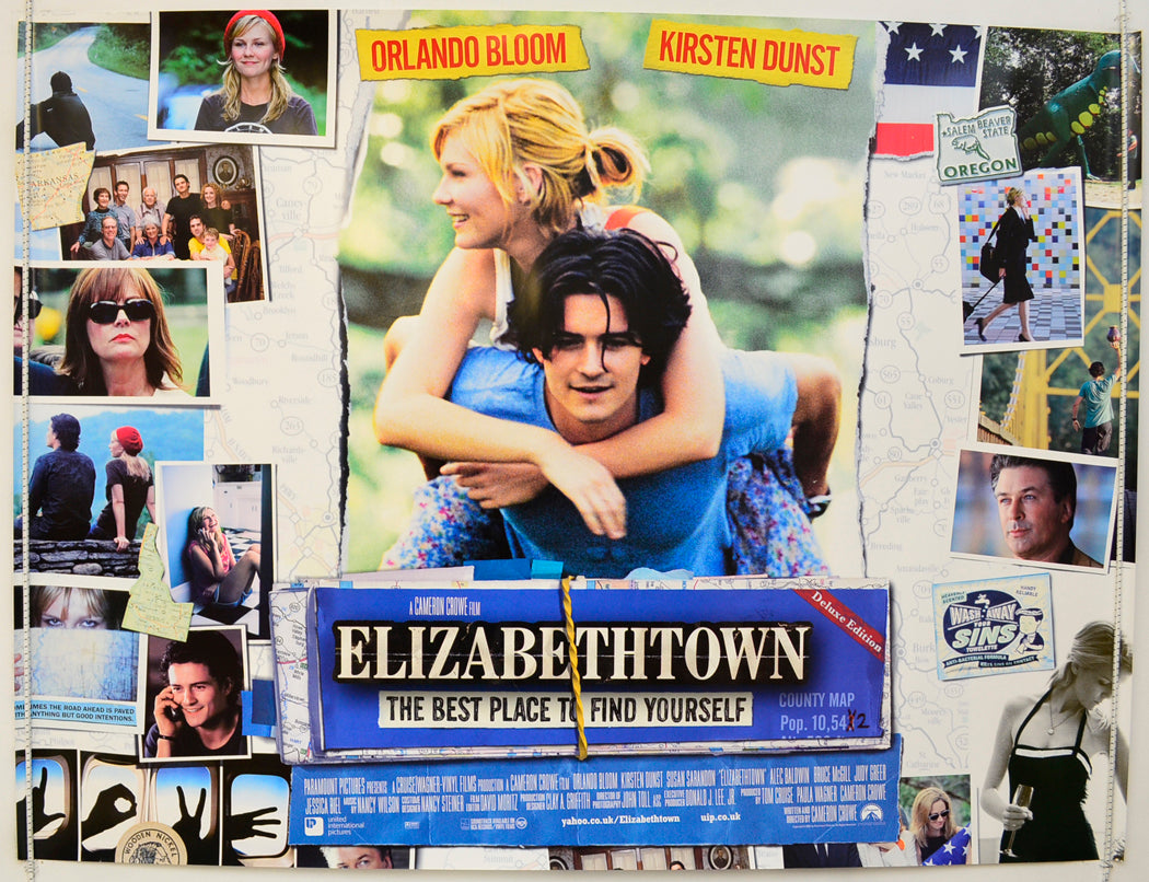 Elizabethtown Original Quad Poster - Film Poster - Movie Poster  