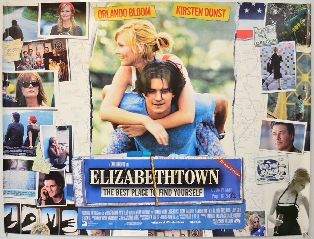 Elizabethtown Original Quad Poster - Film Poster - Movie Poster  