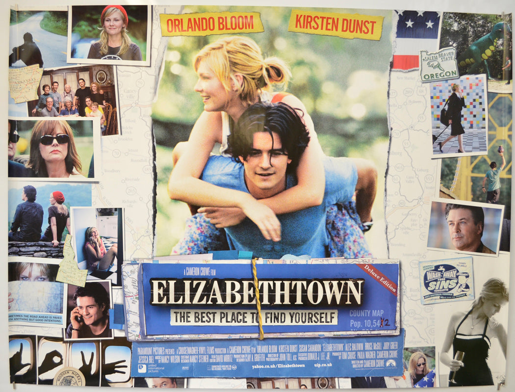 Elizabethtown Original Quad Poster - Film Poster - Movie Poster  