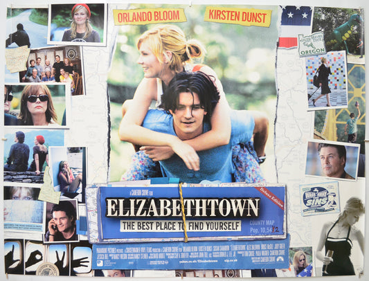 Elizabethtown Original Quad Poster - Film Poster - Movie Poster  