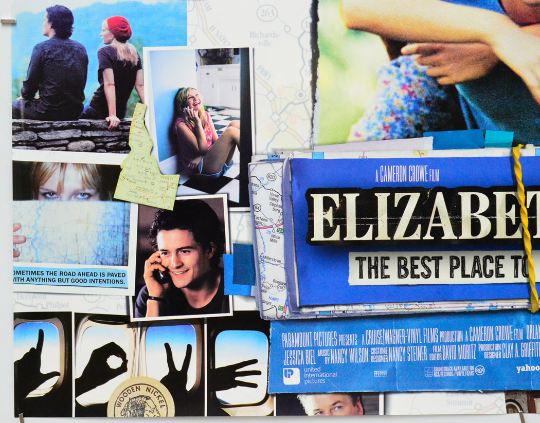 Elizabethtown (Bottom Left) Cinema Quad Movie Poster 