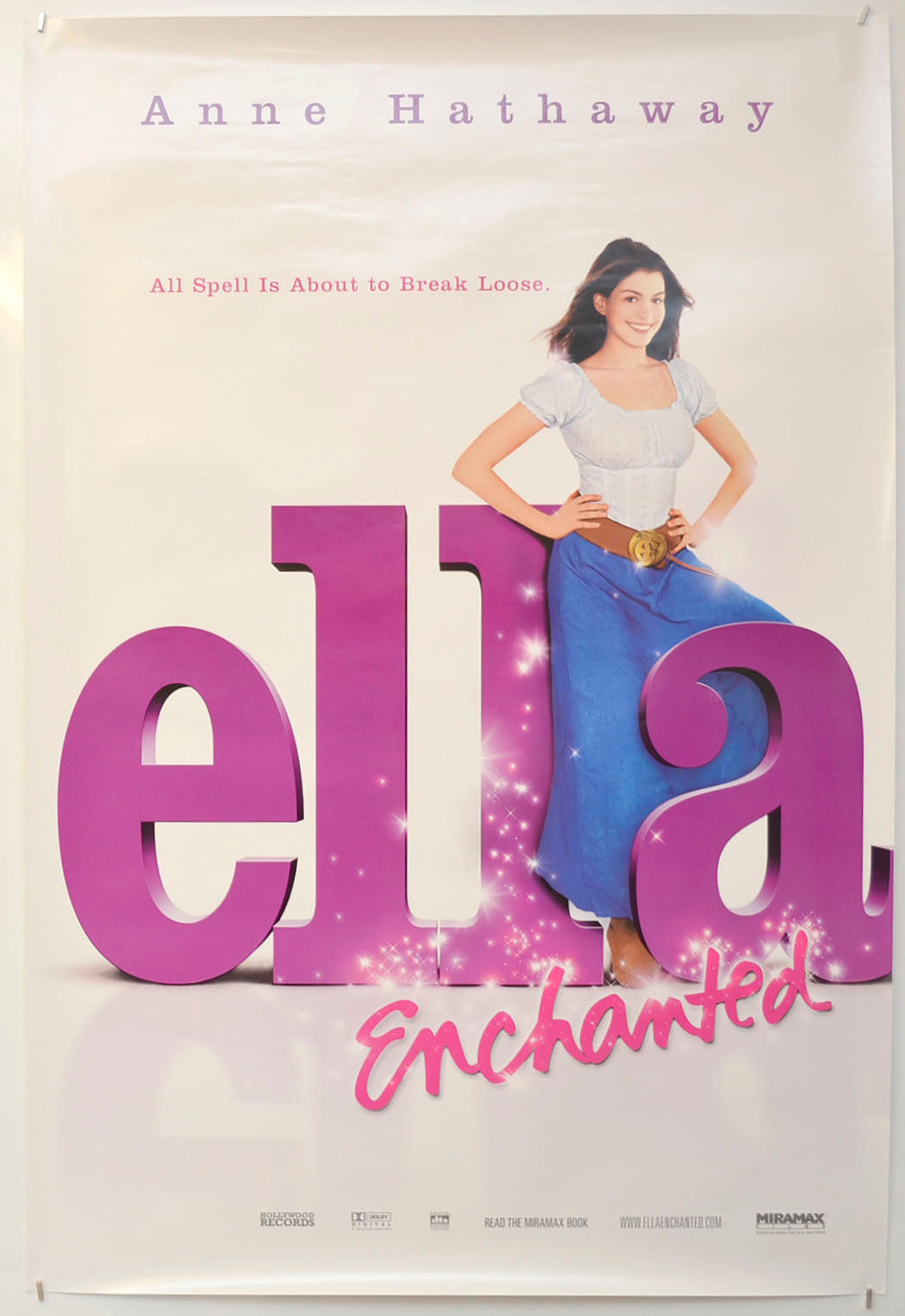 Ella Enchanted Original One Sheet Poster - Film Poster - Movie Poster