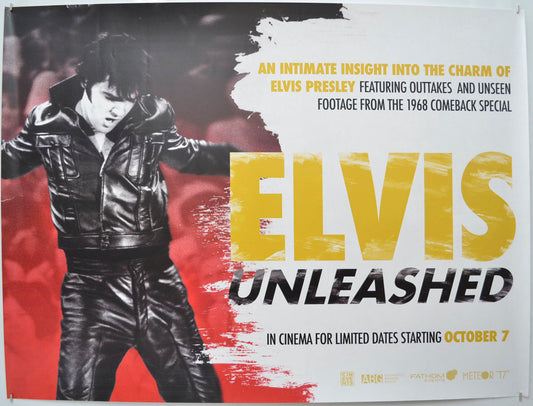 Elvis Unleashed Original Quad Poster - Film Poster - Movie Poster