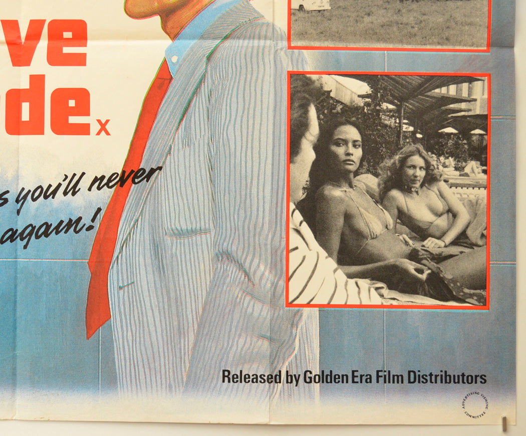 EMANUELLE AND THE WHITE SLAVE TRADE (Bottom Right) Cinema Quad Movie Poster 